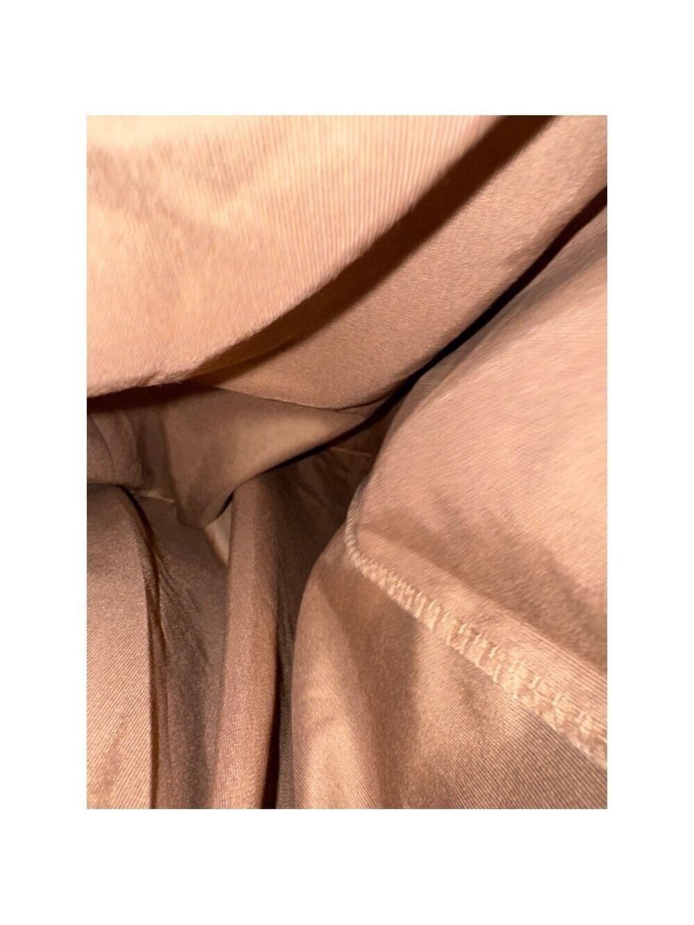Gianvito Rossi Bronze Satin Drawstring Dust Bag Storage Pouch - Picture 8 of 9